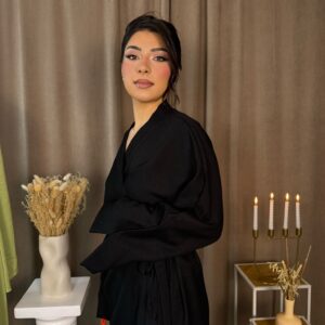 Ensemble Zélia manches longues noir